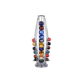 Oasiswj Nespresso Capsules Holder - 24 Capsules - Silver - CAFELAX