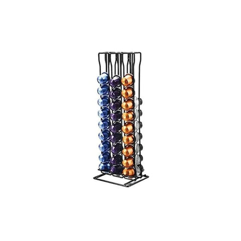 Oasiswj Nespresso Capsules Holder - 60 Capsules - Black - CAFELAX
