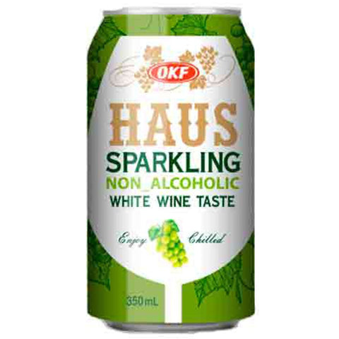 Okf Haus Sparkling White Wine Taste Drink 350ml