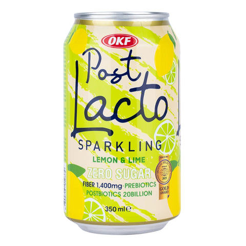 Okf Post Locato Lemon & Lime Zero Sugar Sparkling Drink 350ml