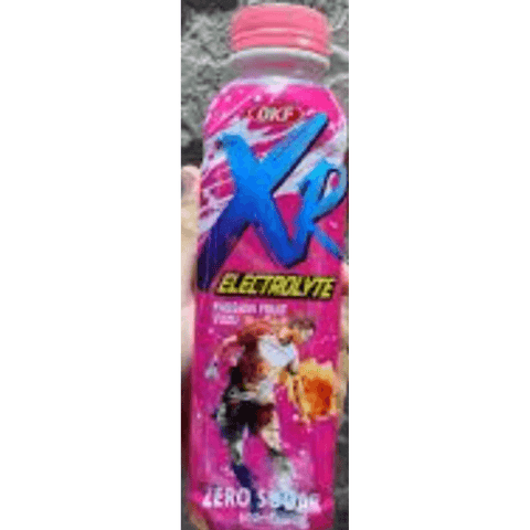 Okf Xr Electrolyte Passion Fruit Yuzu Zero Sugar Sparkling 500ml