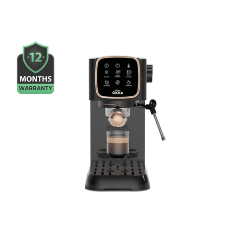 Okka Arzum Espresso Solo Semi Automatic Coffee Machine - 4 Drinks - OK0034