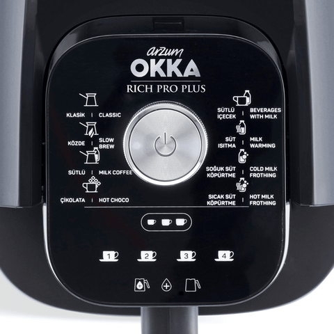 Okka Arzum Rich Pro Plus (With Water Tank) Turkish Coffee Machine