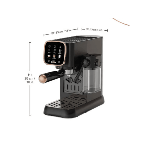 Okka Arzum Espresso Semi Automatic Coffee Machine - 6 Drinks - CAFELAX