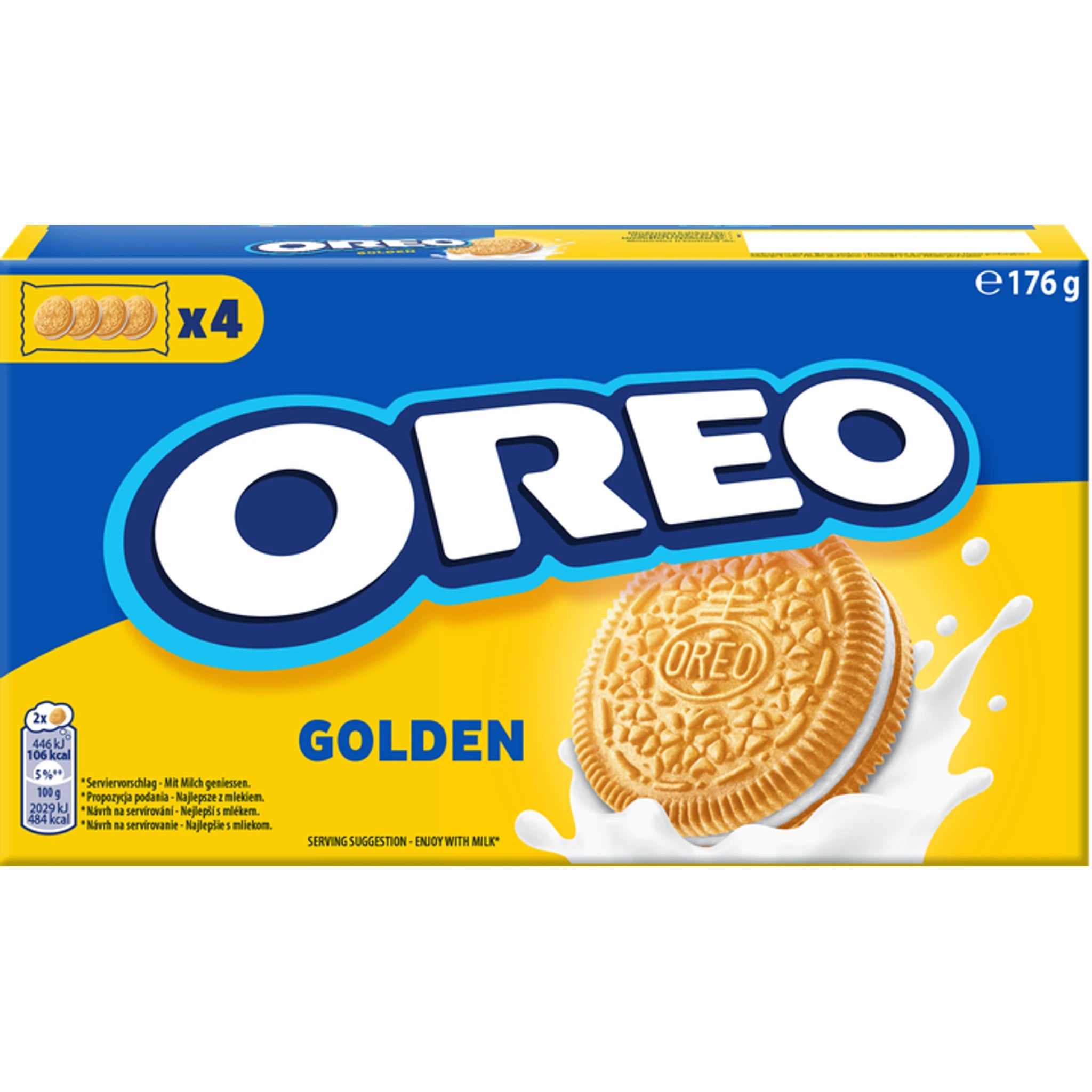 Oreo Gold Biscuite 176g – CAFELAX