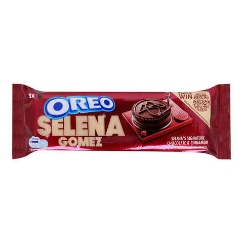 Oreo Selena Gomez Chocolate & Cinnamon Cream Cookies 35.5g