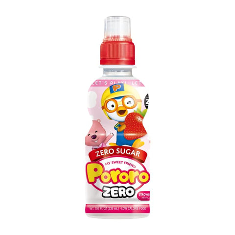 Paldo Pororo Zero Sugar Strawberry Flavor Drink 235ml