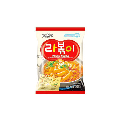 Paldo Rabokki Hot & Spicy Stir Fried Noodle 135g - CAFELAX