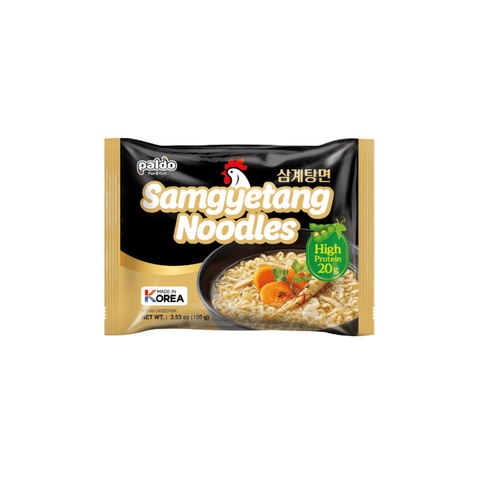 Paldo Samgyetang Ginseng Chicken Noodles 20g Protein 100g - CAFELAX