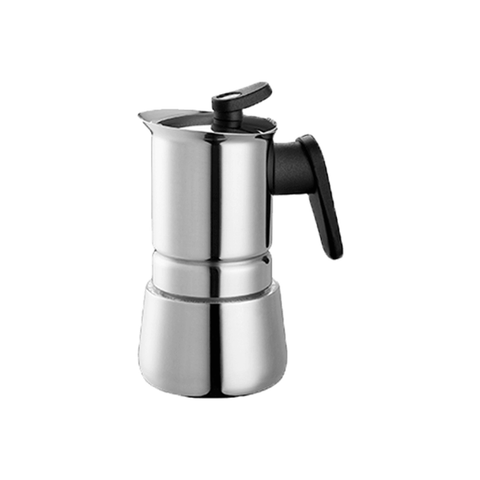 Pedrini Steel Moka Pot 2 Cups