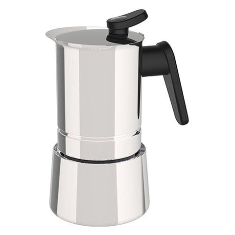 Pedrini Steel Moka Pot 6 Cups
