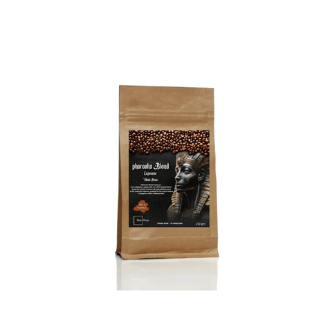 Pharaohs Blend 100% Arabica Espresso Whole Beans Coffee 250g - CAFELAX