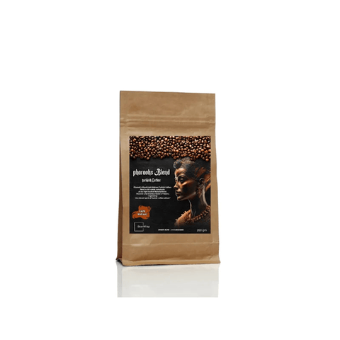 Pharaohs Blend Turkish Plain Light Coffee 200g - CAFELAX