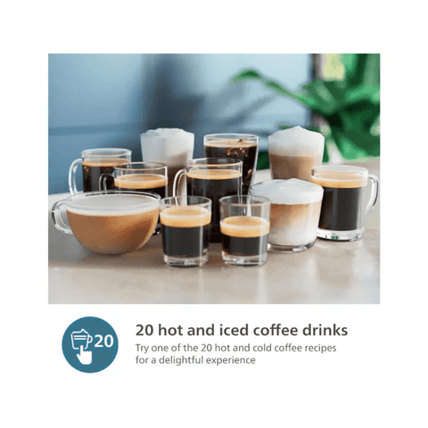 Philips 5500 Bean To Cup Coffee machine 20 Different Drinks - CAFELAX
