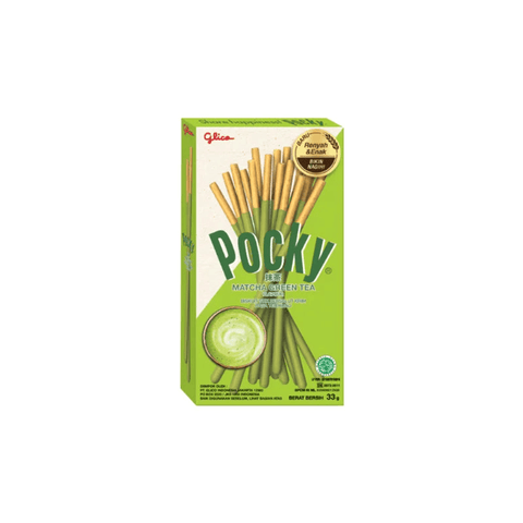 Pocky Milky Matcha Sticks 33g - CAFELAX