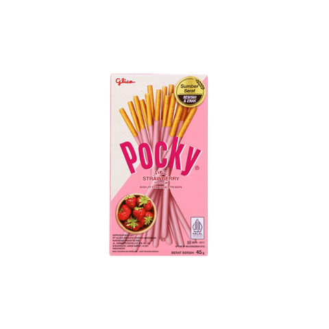 Pocky Strawberry Sticks 45g - CAFELAX
