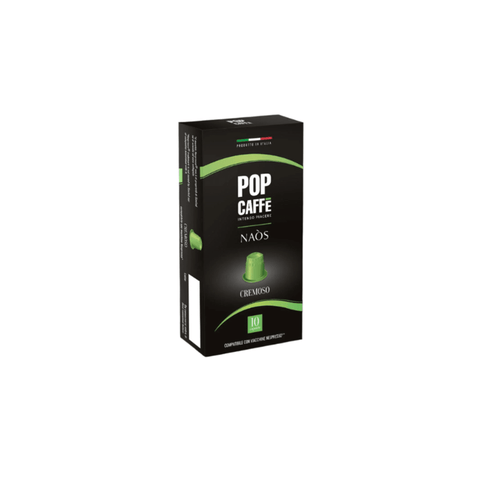 Pop Caffe Cremoso coffee Capsules- 10 Capsules - CAFELAX