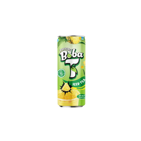 Popping Boba Pineapple Flavor Iced Tea Drink 320ml