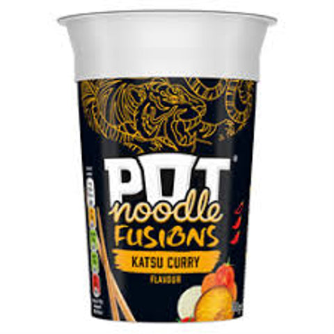 Pot Fusions Katsu Curry Noodles Flavour 100g