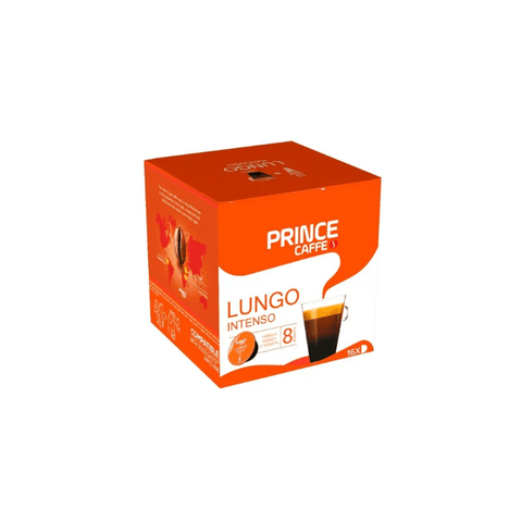 Prince Caffe Lungo Intenso Dolce Gusto Coffee Capsules - 16 Capsules - CAFELAX