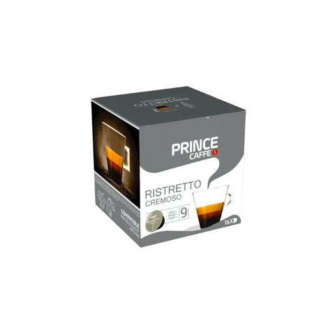 Prince Caffe Ristretto Cremoso Dolce Gusto Coffee Capsules - 16 Capsules - CAFELAX