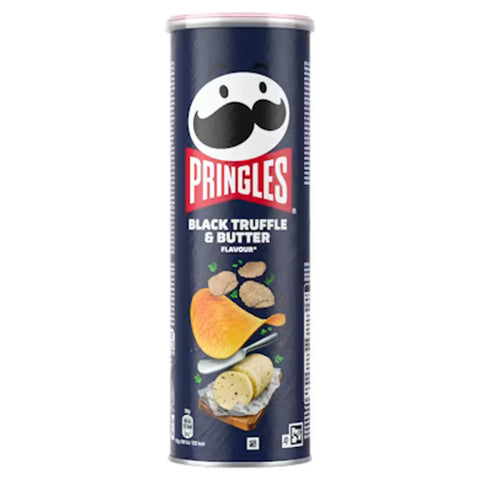 Pringles Black Truffle & Butter Flavour Chips 165g