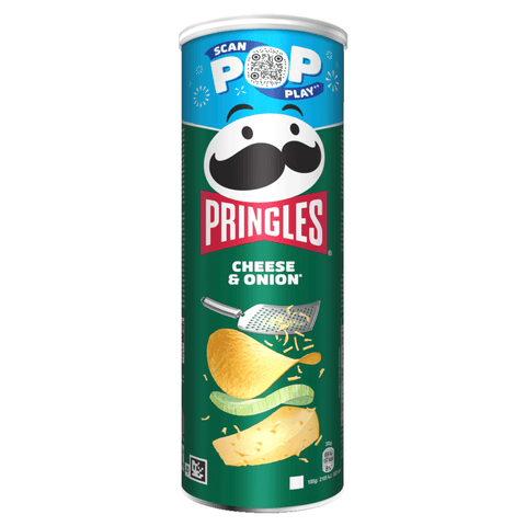 Pringles Cheese & Onion Chips 165g