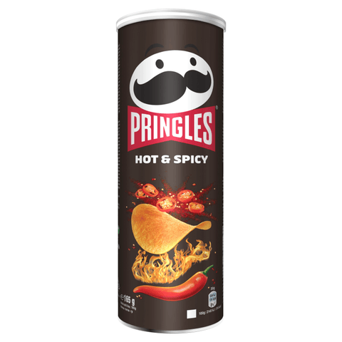 Pringles Hot & Spicy Chips 165g