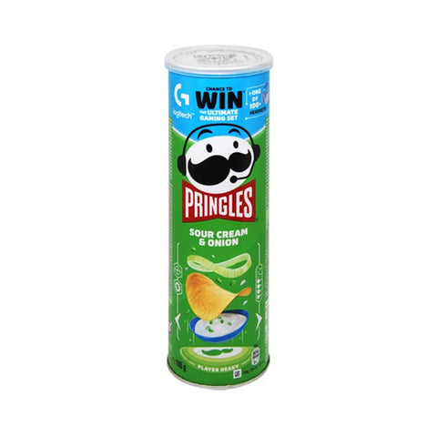 Pringles Sour Cream & Onion Chips 165g