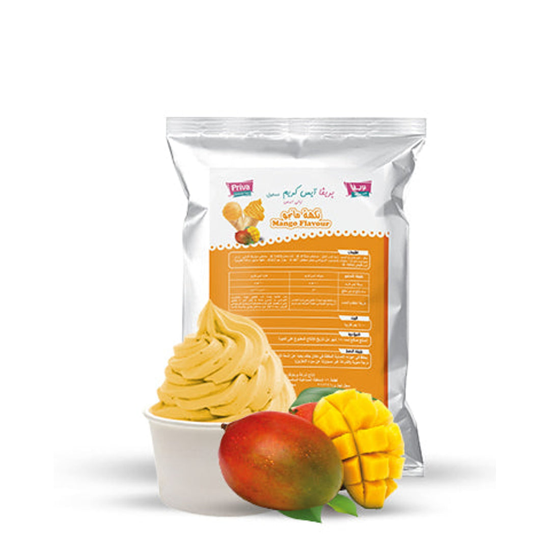 Priva Soft Plus Ice Cream Mango 800 g – CAFELAX