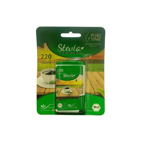 Pure Time Stevia Sweetener 220 Tablets - CAFELAX