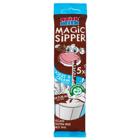 Quick Milk Magic Sipper Cookies & Cream Flavour 5 Pcs