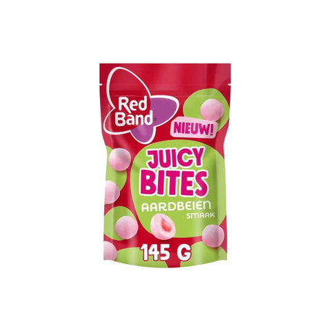 Red Band Juicy Bites Strawberry Flavor 145g