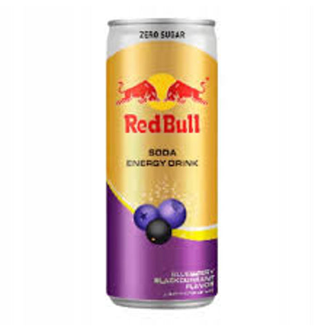 Red Bull Blackcurrant Soda Energy Drink 250ml