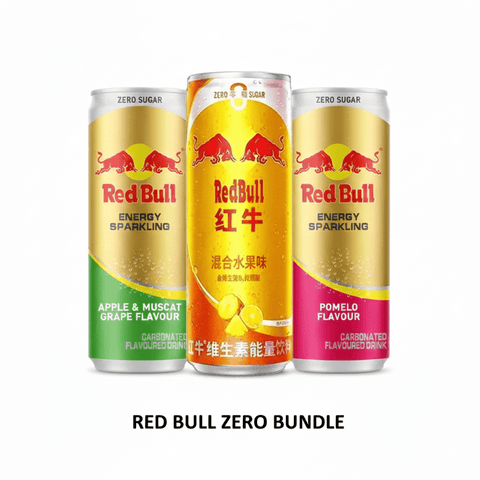 Red Bull Drink Mixed Flavors 3 Cans