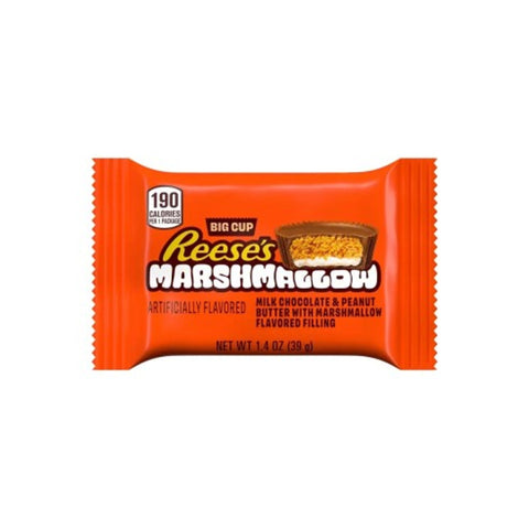 Reese's Big Cup Marshmallow Milk Chocolate & Peanut Butter Flavored 39g