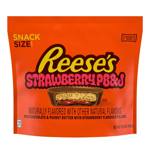 Reese's Strawberry PB&J Milk Chocolate & Peanut Butter Flavored 265g