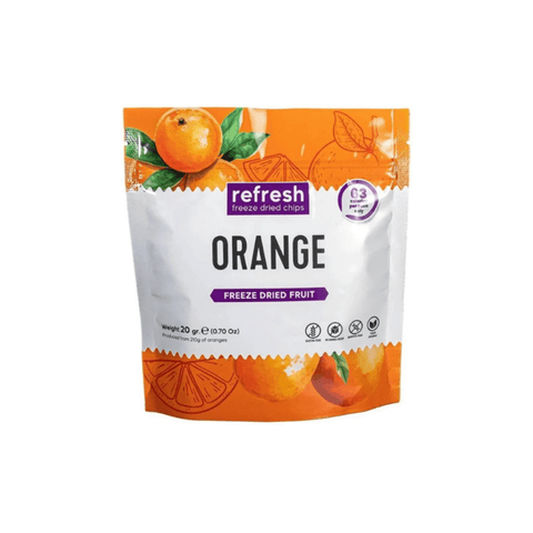 Refresh Freeze Dried Chips Orange 20g - CAFELAX