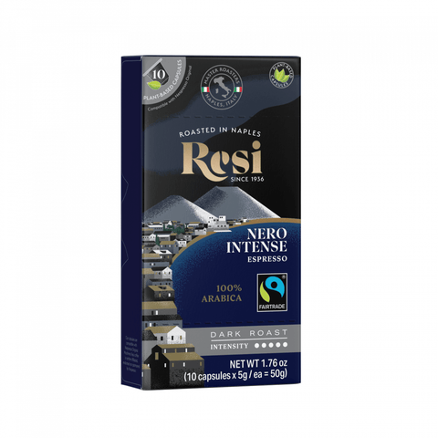 Resi Nero Intense Espresso Coffee Capsules - 10 Capsules