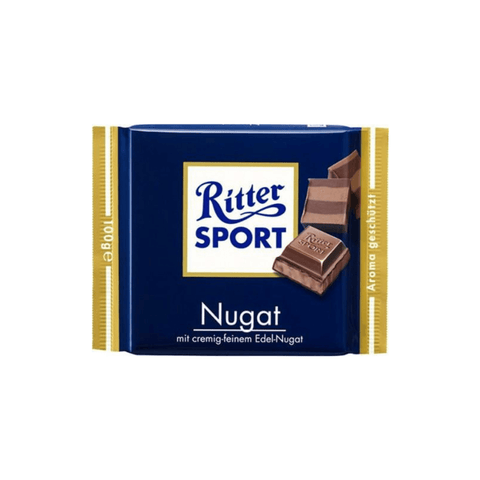 Ritter Sport Nougat Chocolate 100g - CAFELAX