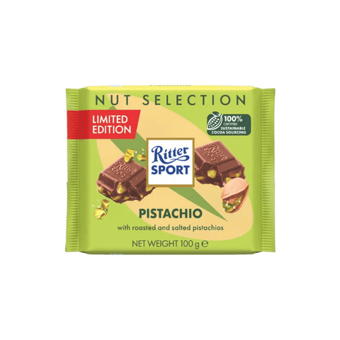 Ritter Sport Pistachio Chocolate 100g - CAFELAX