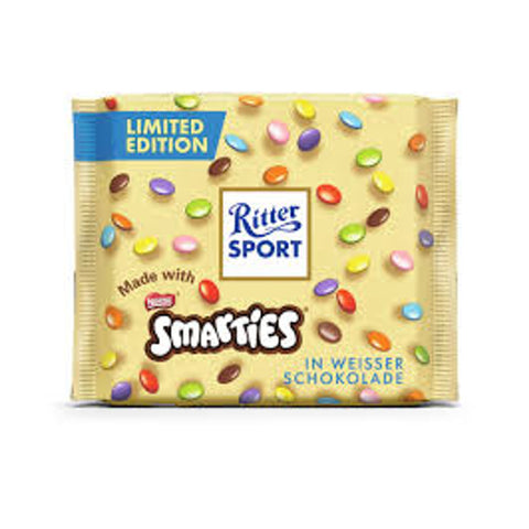 Ritter Sport Smarties in White Chocolate 100g