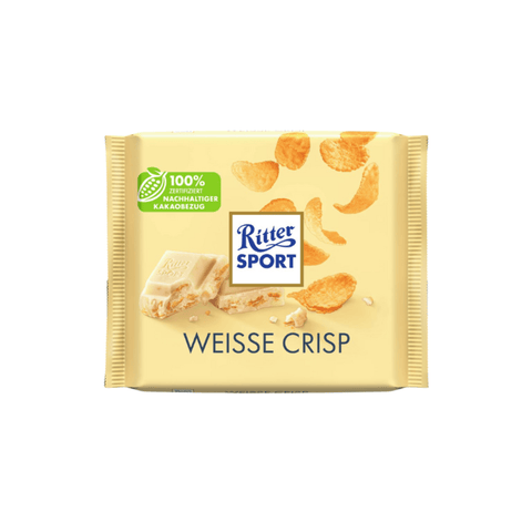 Ritter Sport White Crisp Chocolate 100g - CAFELAX