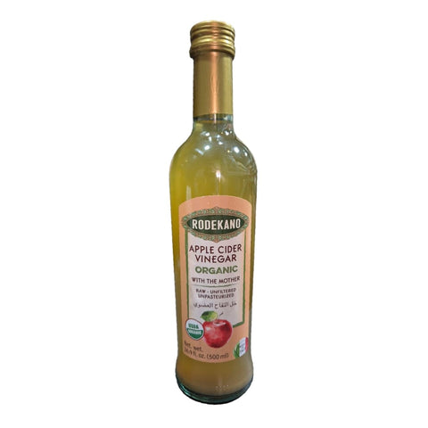 Rodekano Organic Apple Cider Vinegar With Mint With Mother 500ml