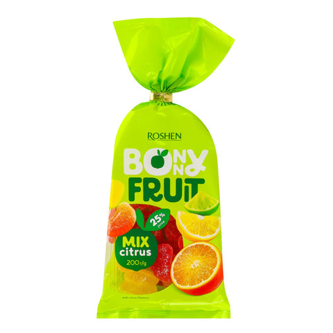 Roshen Bonny Fruit Mix Citrus Candy 200g