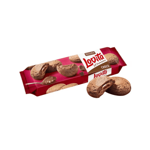 Roshen Lovita Soft Cocoa Cream Cookies 127g - CAFELAX