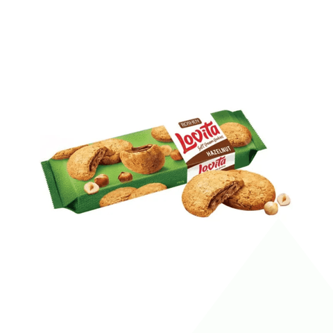 Roshen Lovita Soft Hazelnut Cream Cookies 127g - CAFELAX
