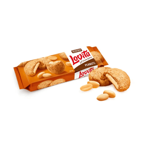 Roshen Lovita Soft Peanuts Cream Cookies 127g - CAFELAX