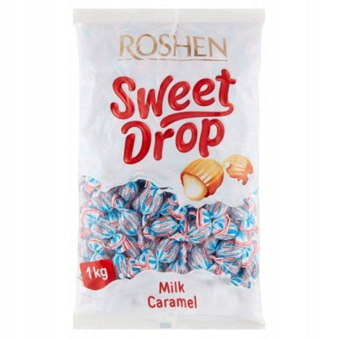 Roshen Sweet Drop Milk Caramel Candy 1 Kg