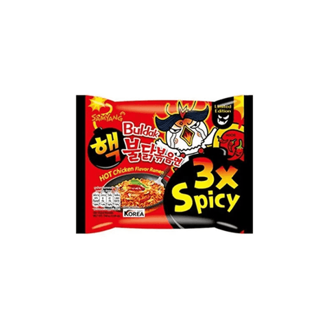 Samyang Hot Chicken Ramen * 3 Spicy Noodles 140g - CAFELAX